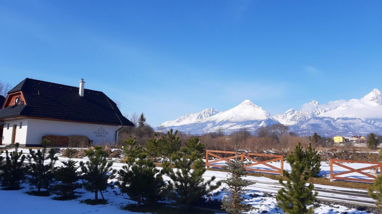 Holiday House Sabala 2 Stara Lesna Exterior foto